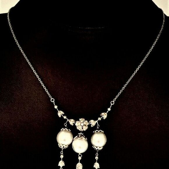 Diamond South Sea Pearl Necklace 18k Gold 11.45 mm 17.5" Certified $6,950 822583 - Picture 8 of 9